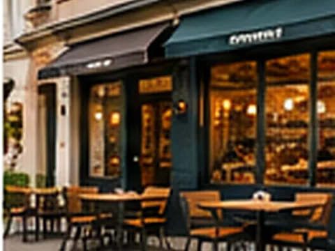 Interior de una cafetería