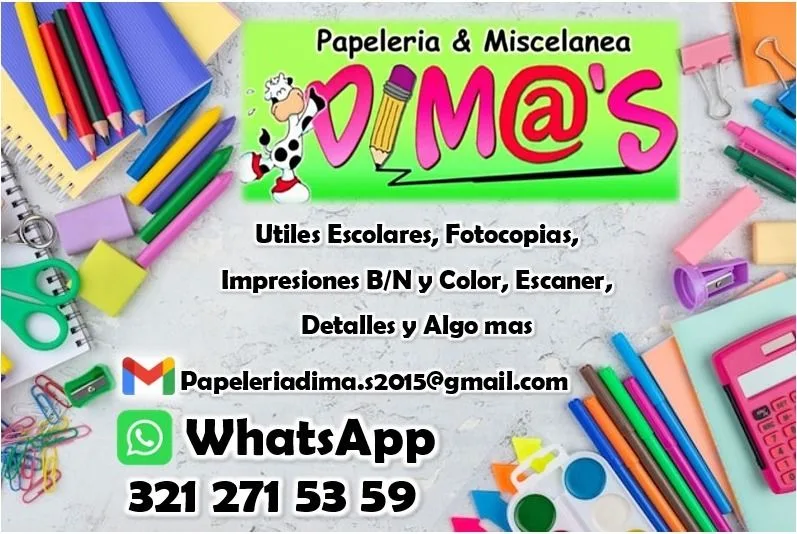 PAPELERÍA Y MISCELÁNEA DIMAS