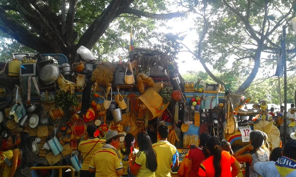 Fiesta tradicional en el Huila
